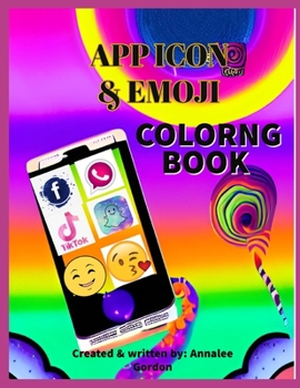 Paperback App Icon & Emoji Coloring Book