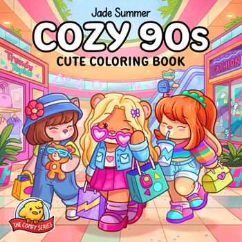 Paperback Cozy 90s: Cute Coloring Book