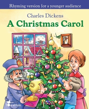 Paperback A Christmas Carol. Rhyming version for a younger audience Book