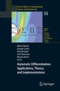 Paperback Automatic Differentiation: Applications, Theory, and Implementations Book