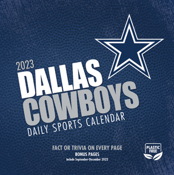 Unknown Binding Dallas Cowboys 2023 Box Calendar Book