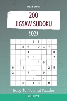 Paperback Jigsaw Sudoku - 200 Easy to Normal Puzzles 9x9 vol.9 Book