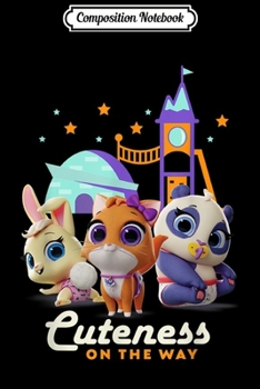 Paperback Composition Notebook: Disney Junior T.O.T.S. Cuteness On the Way Journal/Notebook Blank Lined Ruled 6x9 100 Pages Book