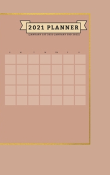 Hardcover 2021 Planner Book
