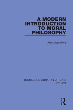 Paperback A Modern Introduction to Moral Philosophy Book