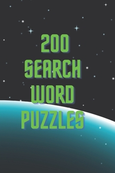 Paperback 200 Search Word Puzzles Book