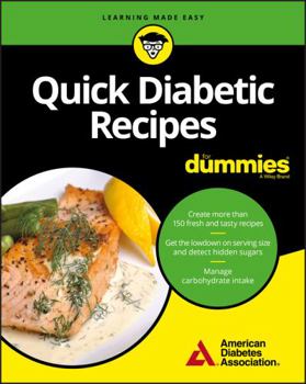 Paperback Quick Diabetic Recipes for Dummies Book