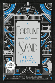 Paperback A Fortune of Sand [Large Print] Book