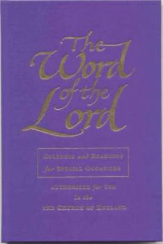 Hardcover The Word of the Lord: Special Occasions Book
