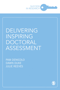 Paperback Delivering Inspiring Doctoral Assessment Book