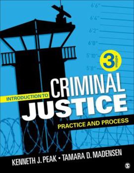 Paperback Introduction to Criminal Justice: Practice and Process Book