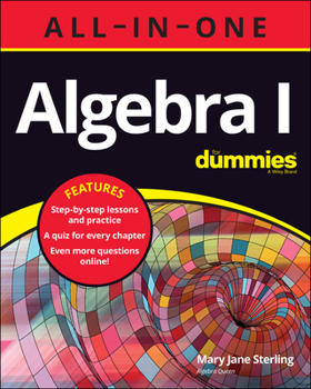 Paperback Algebra I All-In-One for Dummies Book