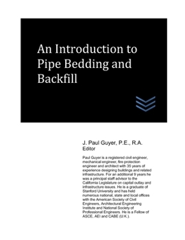 Paperback An Introduction to Pipe Bedding and Backfill Book