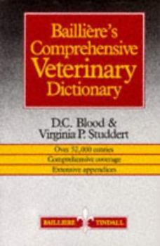 Paperback Comprehensive Vet Dictionary Book