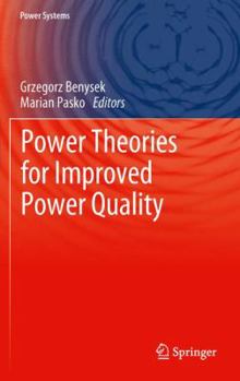 Paperback Power Theories for Improved Power Quality Book