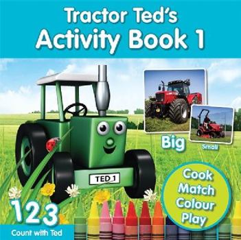 Paperback Tractor Ted's Activity Book: 1 Book