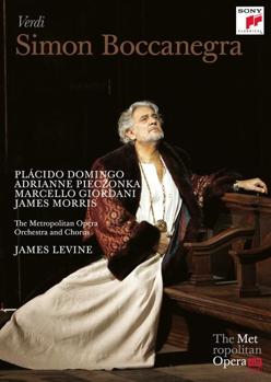 DVD James Levine / Placido Domingo / Adrianne Piecz: Verdi: Simon Boccanegra (dvd / 2pk Book
