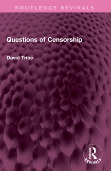 Paperback Questions of Censorship Book