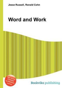 Paperback Word and Work Book