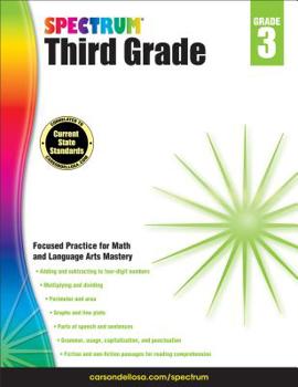 Paperback Spectrum Grade 3 Book