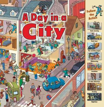A Day in a City (Time Goes By) - Book  of the Time Goes By