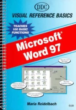 Paperback Microsoft Word 97 Visual Reference Basics Book
