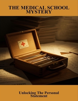 Paperback The Medical School Mystery: Unlocking The Personal Statement Book
