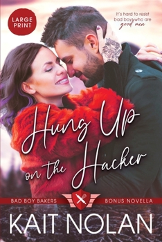 Paperback Hung Up on the Hacker [Large Print] Book