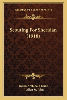 Paperback Scouting For Sheridan (1918) Book