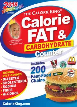 Paperback The Calorieking Calorie, Fat & Carbohydrate Counter Book