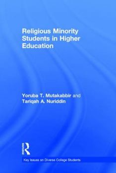 Hardcover Religious Minority Students in Higher Education Book