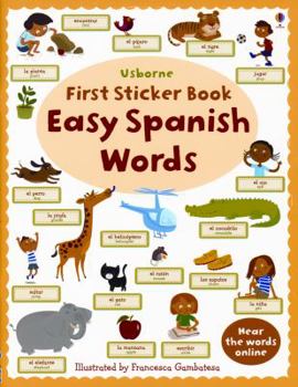 Paperback Easy Spanish Words Book