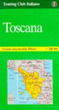 Map Tuscany (Country & Regional Maps) Book