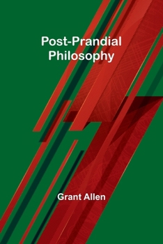 Paperback Post-Prandial Philosophy Book