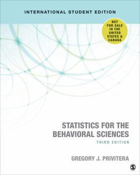 Paperback Statistics for the Behavioral Sciences Book