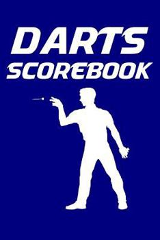 Paperback Darts Scorebook: 6x9 darts scorekeeper with checkout chart and 100 scorecards Book