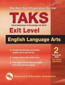 Paperback Texas TAKS Exit Level English Languages Arts Book