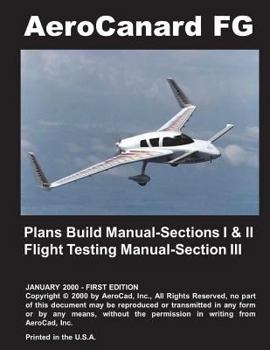 Paperback AeroCanard FG Plans Book
