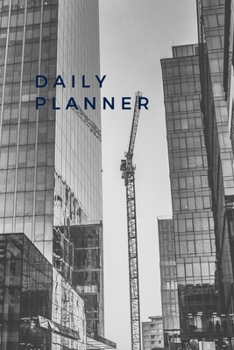 Daily Planner: 2 Minute Planner for Increased Productivity and Decreased Stress, Daily To Do Work Planner, Undated, Metro