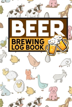 Paperback Beer Brewing Log Book