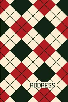 Address.: Address Book. (Christmas Edition Vol. 8) Glossy And Soft Cover, Large Print, Font, 6" x 9" For Contacts, Addresses, Ph