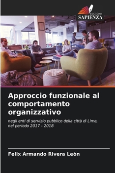 Paperback Approccio funzionale al comportamento organizzativo [Italian] Book