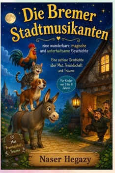 Die Bremer Stadtmusikanten – eine wunderbare, magische und unterhaltsame Geschichte: Eine zeitlose Geschichte über Mut, Freundschaft und Träume – Für Kinder von 3 bis 8 Jahren (German Edition)