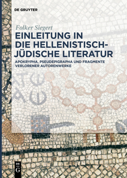 Paperback Einleitung in die hellenistisch-jüdische Literatur [German] Book