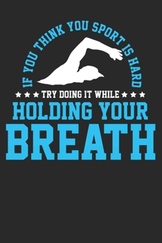 Paperback Notebook: Swimming Dot Grid 6x9 120 Pages Journal Sketchbook Book