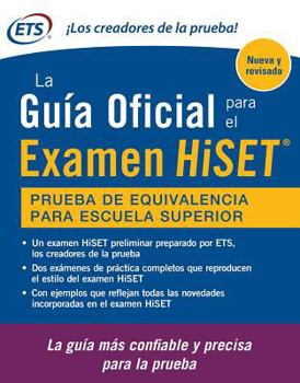 Paperback La Guia Oficial Para El Examen Hiset [Spanish] Book