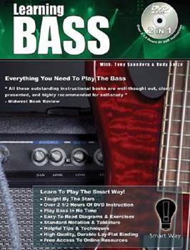 Paperback Learning Bass [With DVD] Book