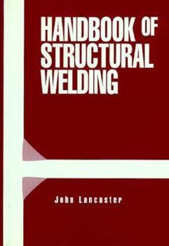 Hardcover Handbook of Structural Welding Book