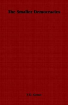 Paperback The Smaller Democracies Book