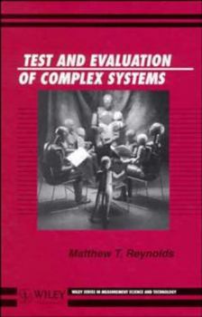 Hardcover Test and Evaluation of Complex Systems Book